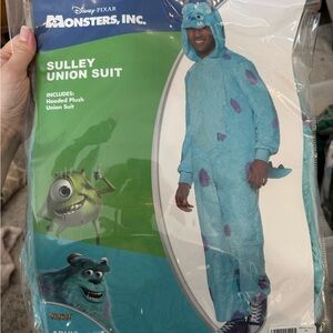 Monsters, Inc. Sulley Union Suit Costume - Blue and Purple